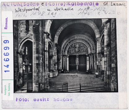 Vorschaubild Autun: Kathedrale Saint-Lazare, Westportal und Vorhalle 